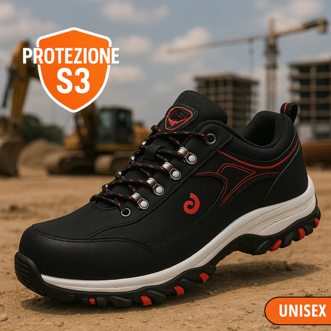 Zapatos de trabajo de seguridad unisex: ¡adecuados para cada estación y entorno!