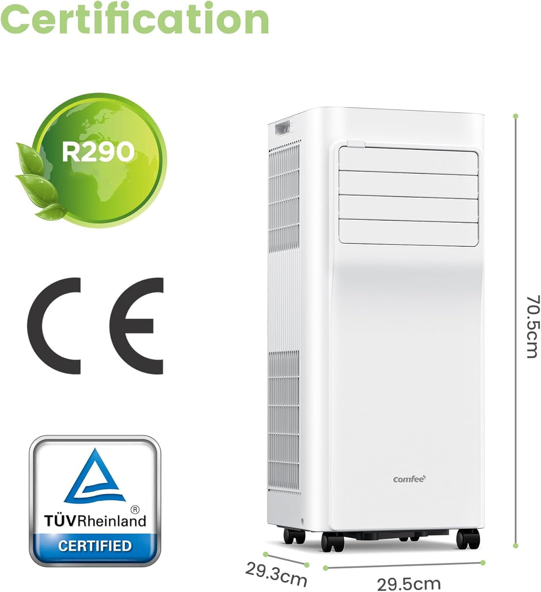 Νέο φορητό κλιματιστικό Comfee A++ 9000BTU/H, φρέσκο και καθαρό περιβάλλον σε χαμηλή τιμή!