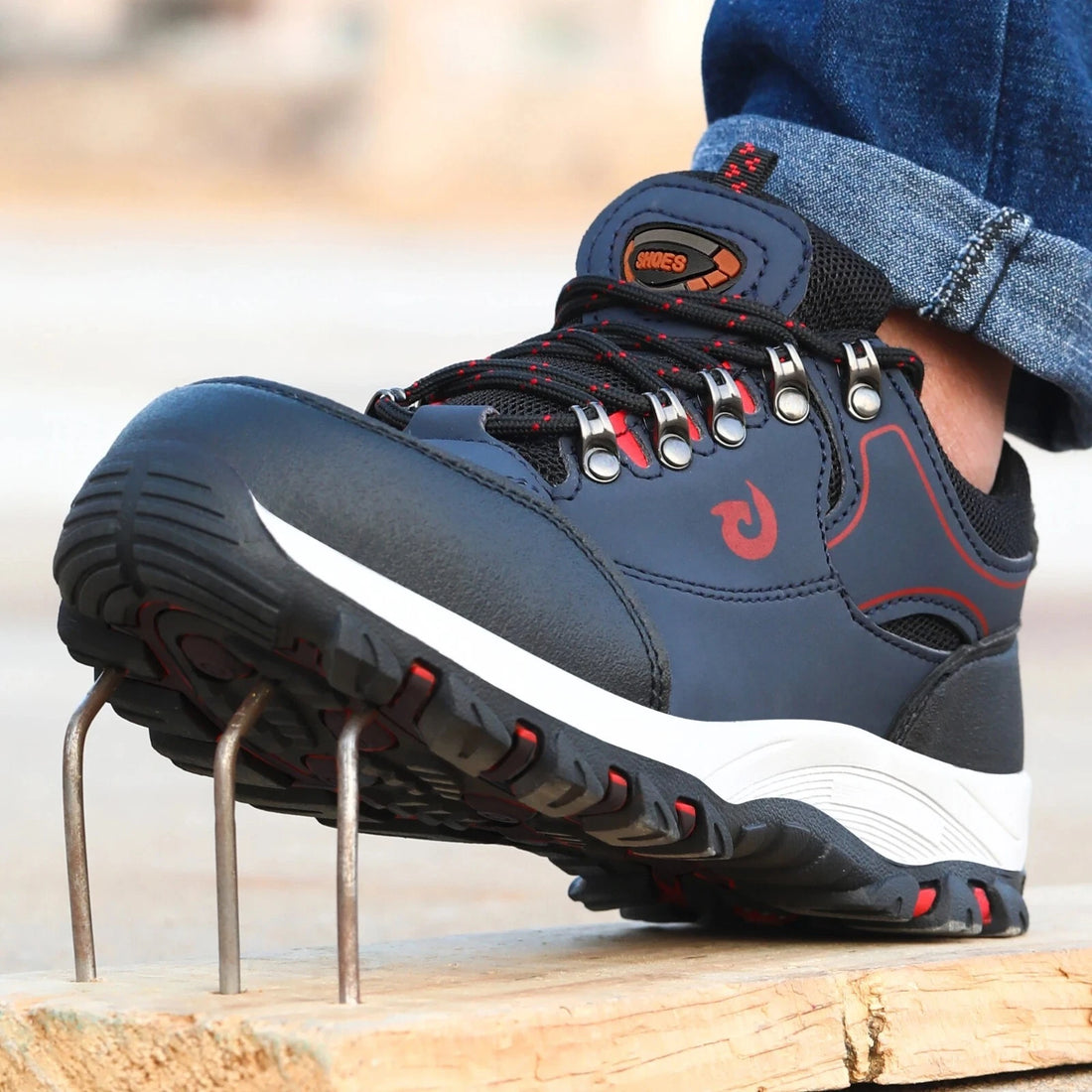 Zapatos de trabajo de seguridad unisex: ¡adecuados para cada estación y entorno!